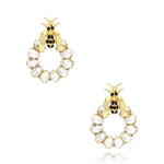 Lucimara Gold Bee Earrings