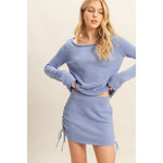 Periwinkle Skirt set