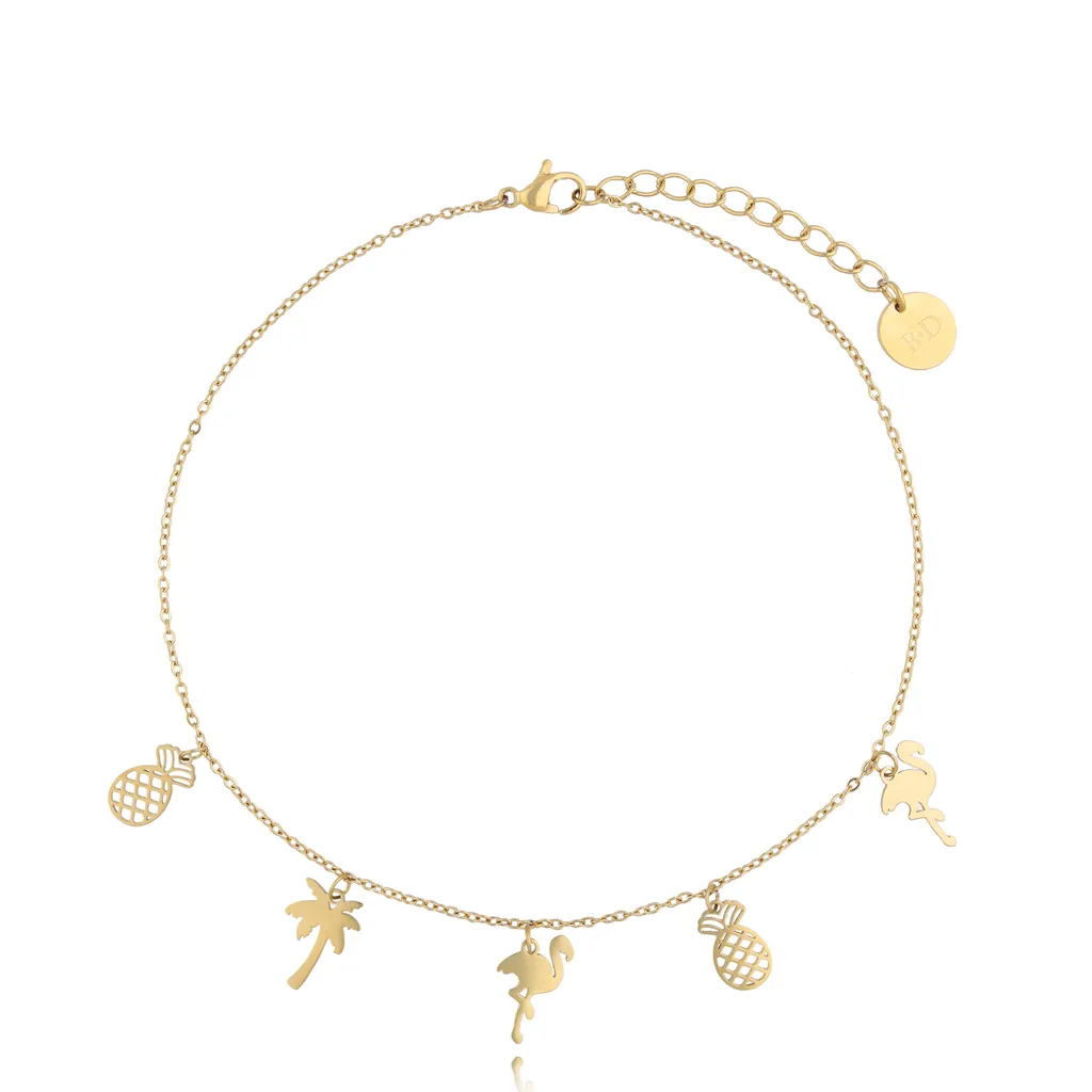 Island Breeze Gold Anklet