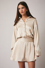 Champagne Soft Skort Dress