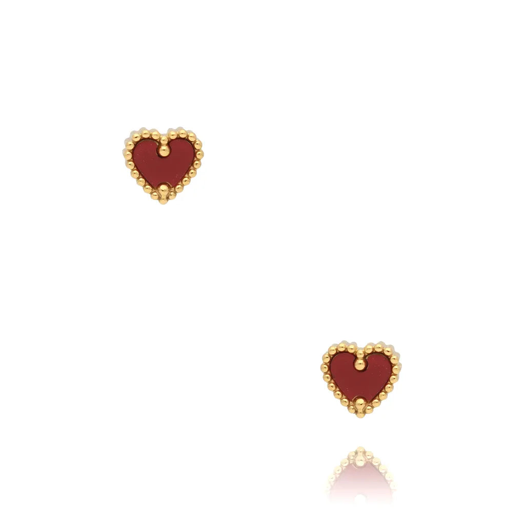 Burgundy Hearts