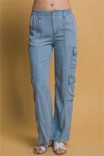 Light Blue Cargo Pants
