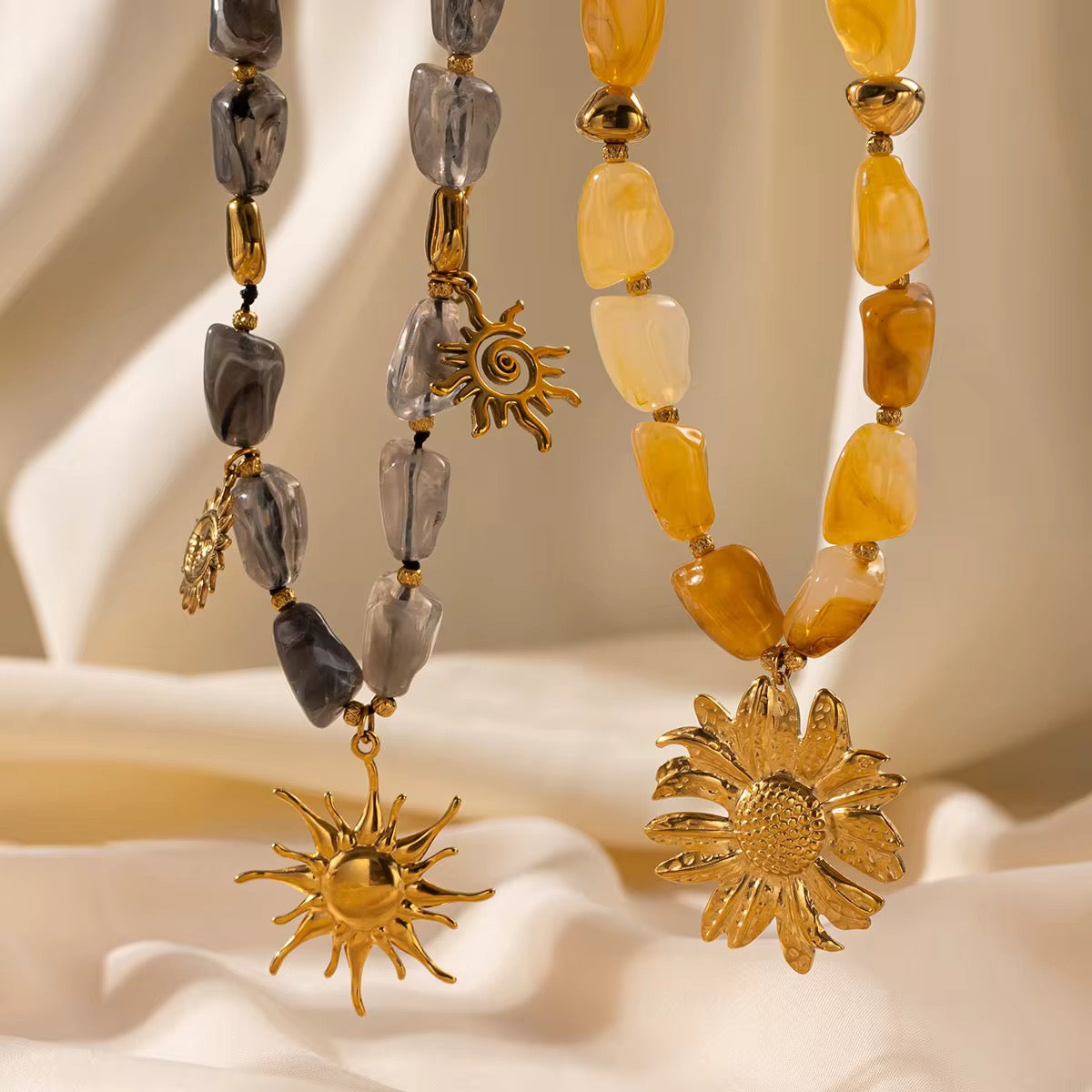 Sunflower Glow Necklace
