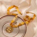 Sunflower Glow Necklace