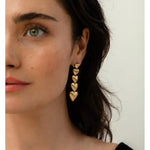 Goldie Heart Earrings