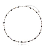 Bea Gray Silver Choker