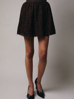 Frilled Detail Mini Skirt