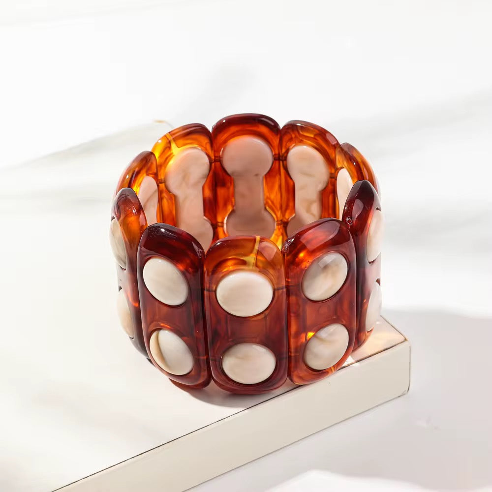 Amber Beige Bracelet