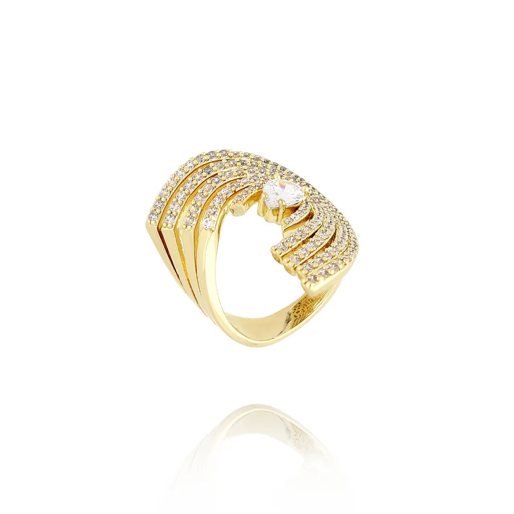 Luna Moon Crystal Ring