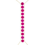Trinidad Body Chain in fuchsia