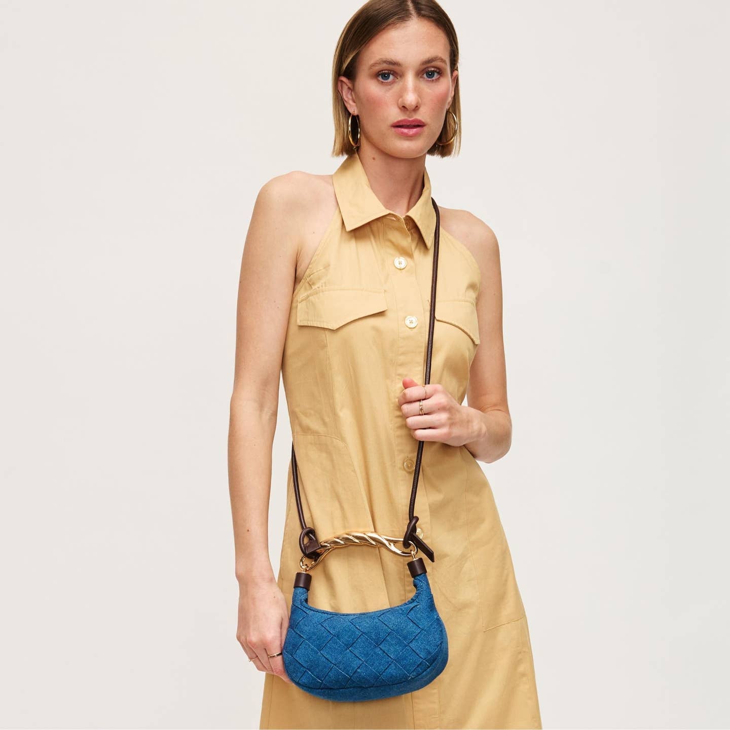 Yvette Woven Crossbody
