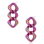 Fuchsia Links Earrings