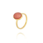 Peach Island Gold Ring Size 7