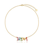 Necklace with Multicolor “Dream”