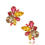 Do It For Me Pink Crystal Earrings