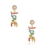 Love Multicolor Earrings