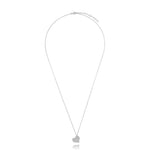Silver Necklace with Heart Pendant