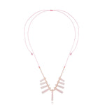 Rose Quartz Adjustable Necklace