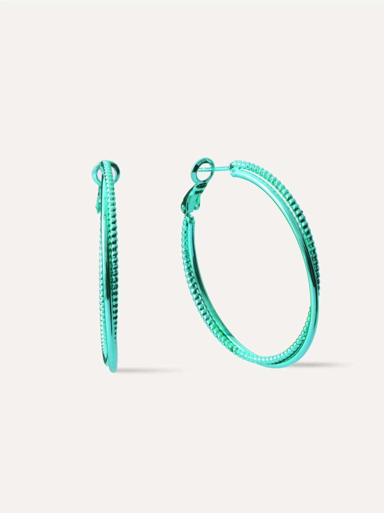Caribbean Green Hoops