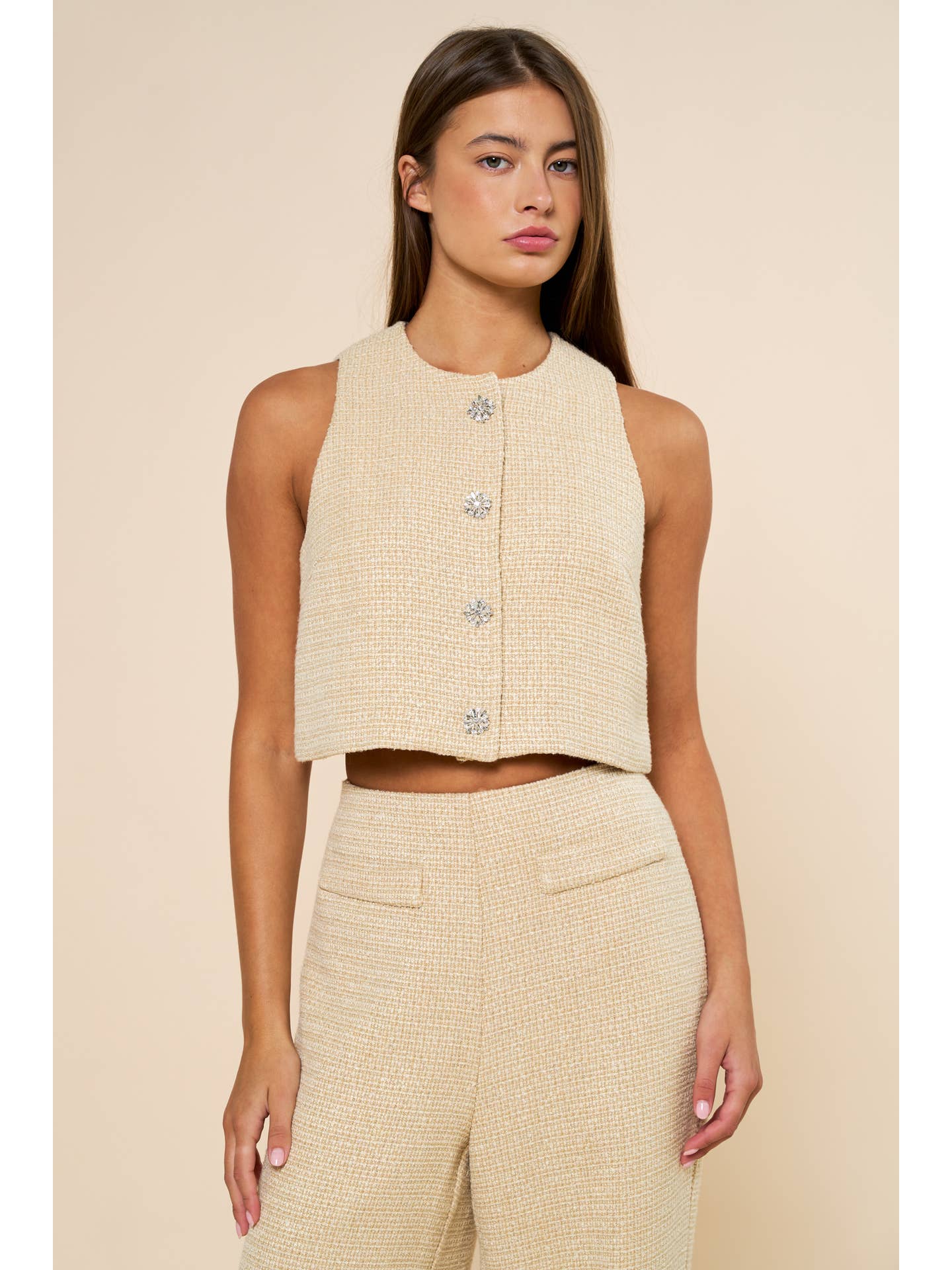 The Cream Butter Luxe Button Set