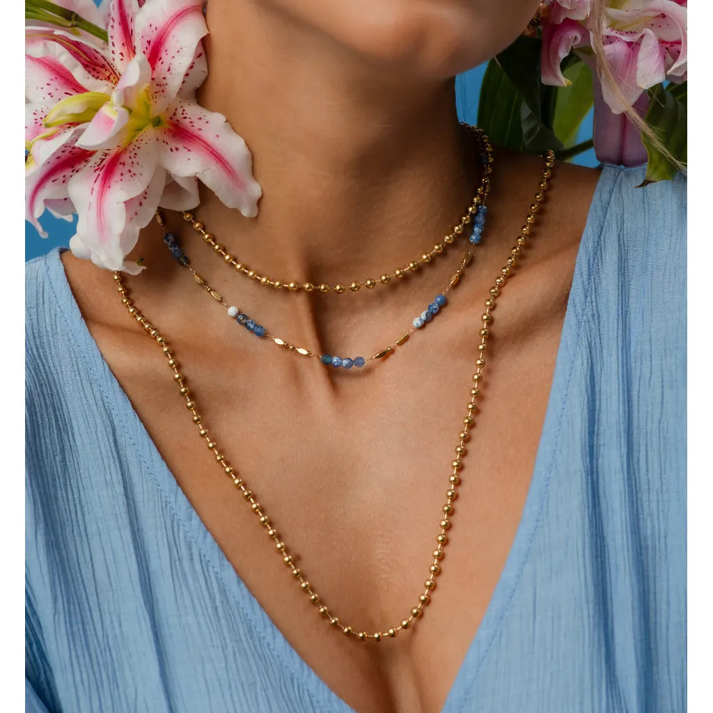Camila Blue Necklace
