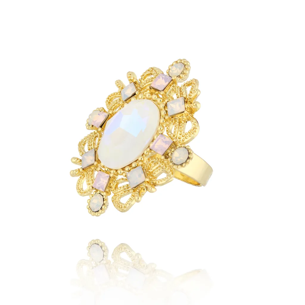 Angelic Cream Adjustable Ring