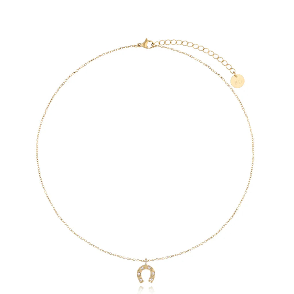 Stainless steel Horseshoe Necklace
