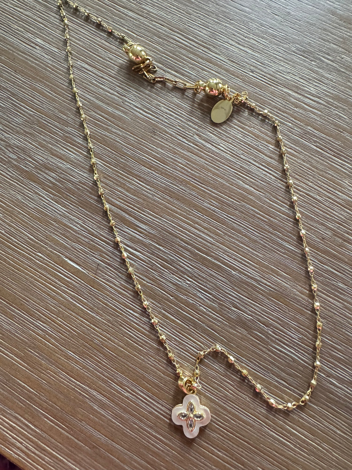 Elena Clover Necklace