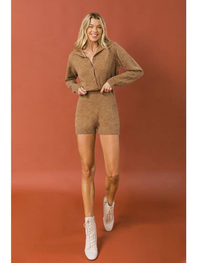 A Soft Touch Sweater romper