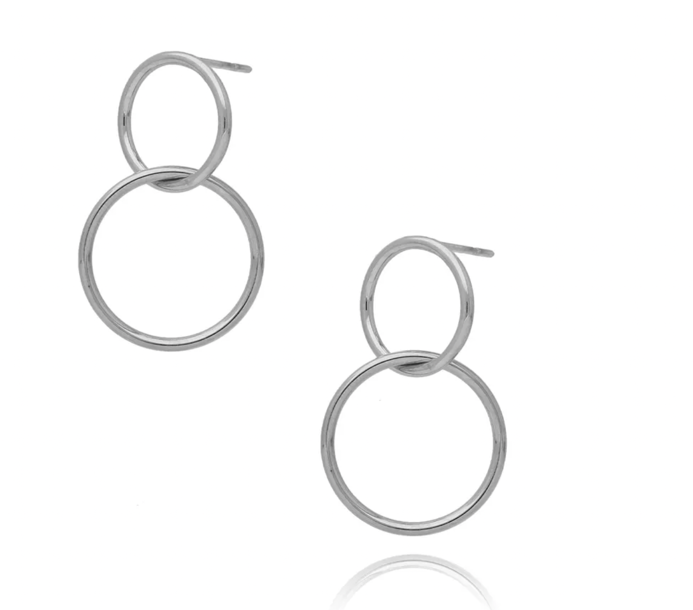 Stainless Steel Circle Earrings