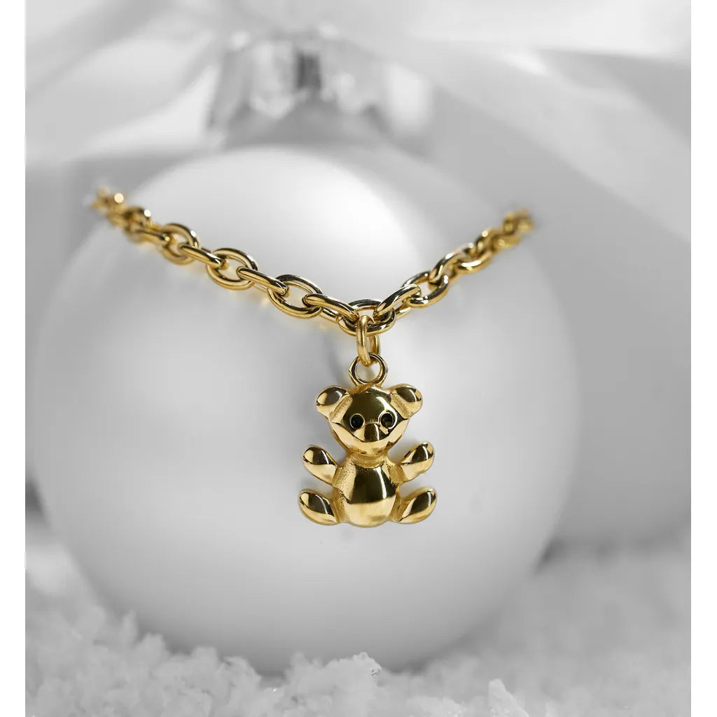 Yona Bear Gold Necklace