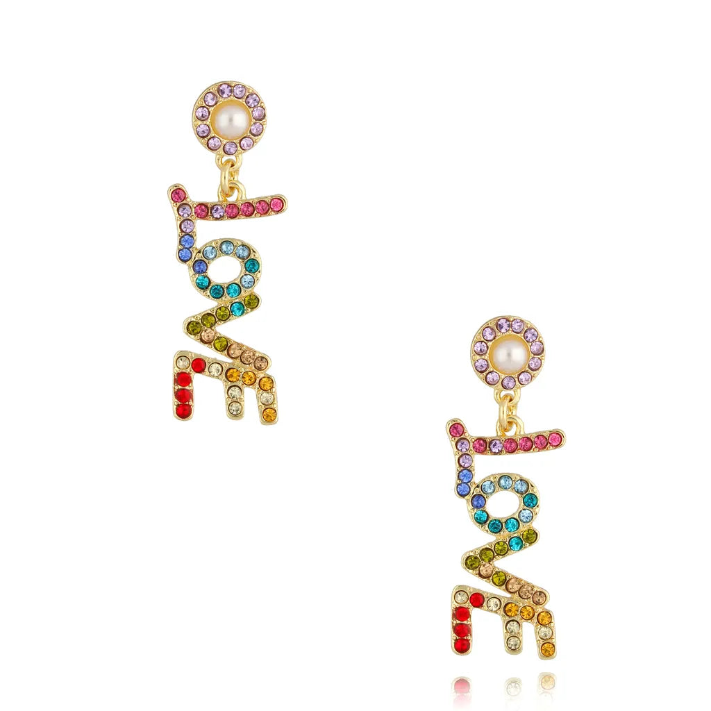 Love Multicolor Earrings