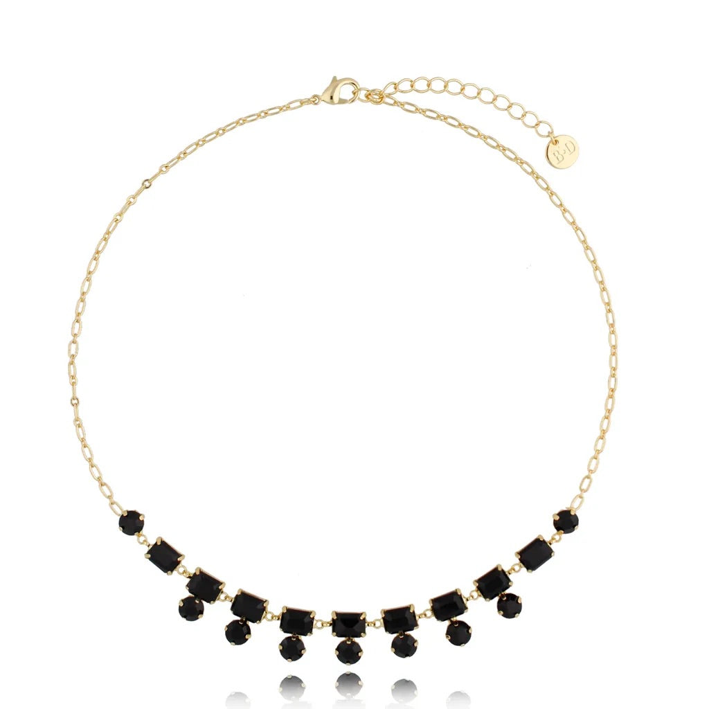 Charlotte Black Necklace